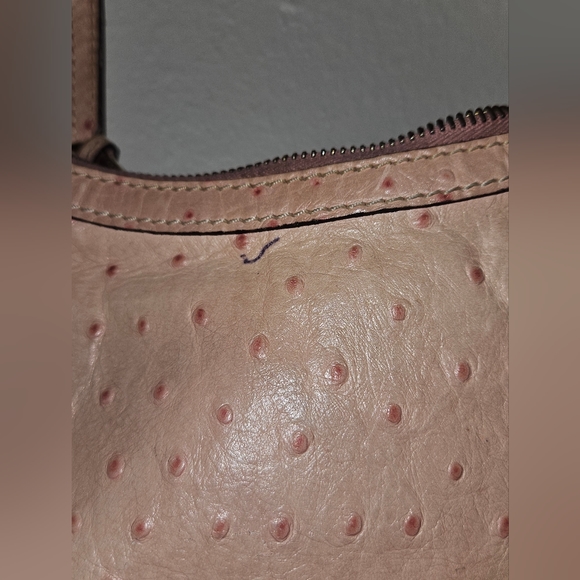 Dooney & Bourke Ostrich Bag (Pink) - Picture 6 of 16